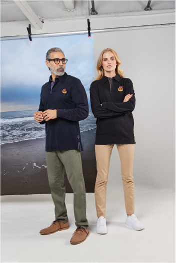 SCOB Supersoft Casual Rugby Shirt