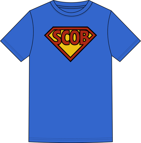 SCOB Superhero Series T-Shirts – Unleash Your Inner Hero!